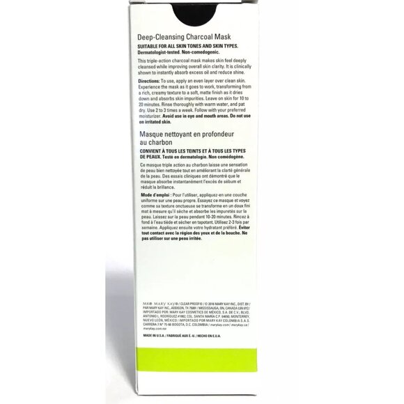 Mary Kay Clearproof Deep-Cleansing Charcoal Mask 4 Oz | All Skin Types | Reg $26 - Picture 6 of 6